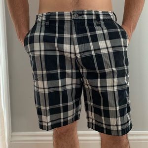 Express plaid shorts